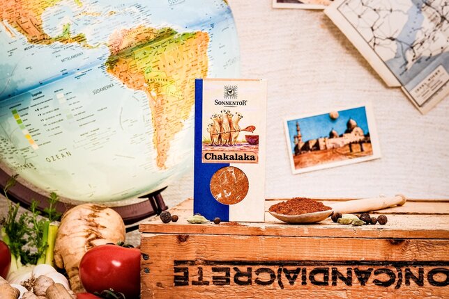 Chakalaka Gewürzpackung von SONNENTOR | © SONNENTOR