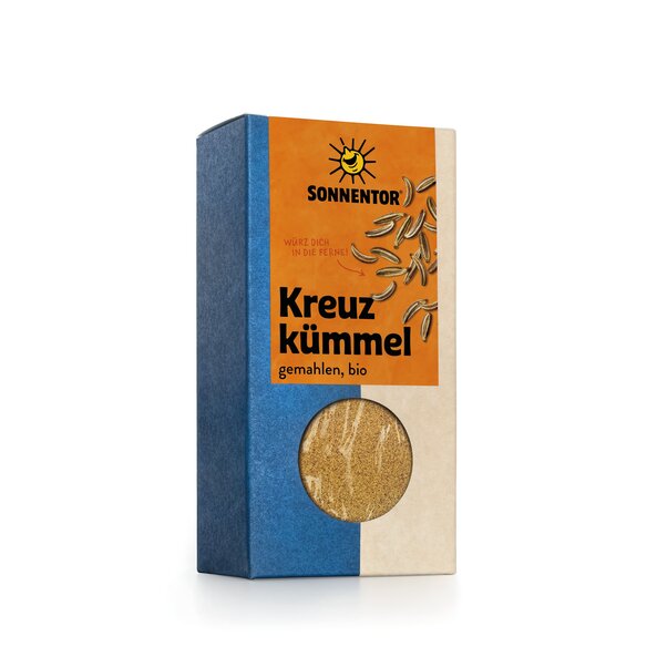 Kreuzkümmel gemahlen bio 40 g, Packung