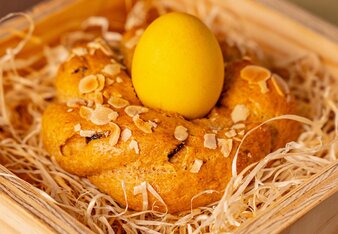 Brioche Osternester aus Dinkelvollkornmehl  | © SONNENTOR